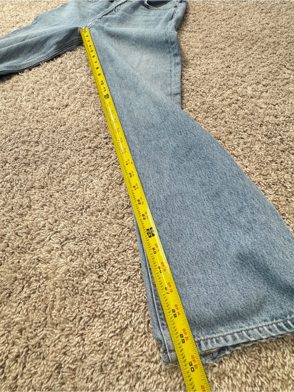 Agolde 90'S PINCH WAIST HIGH RISE STRAIGHT Size 28 - Picture 16 of 16